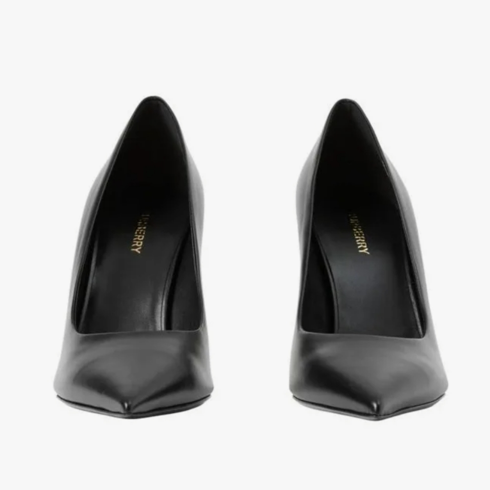 Burberry point pumps black size 6.5 - Picture 3 of 6
